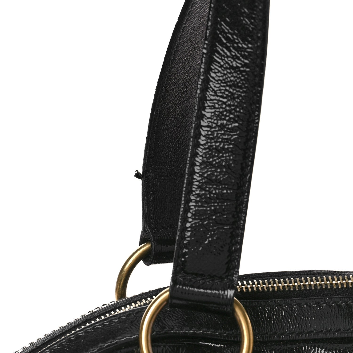 Saint Laurent Patent Large Muse Black 12 of 14