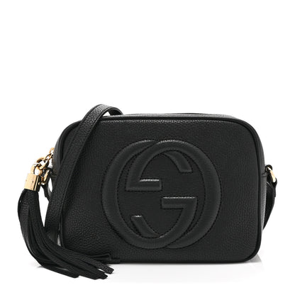 Gucci Pebbled Calfskin Small Soho Disco Bag Black 1 of 11