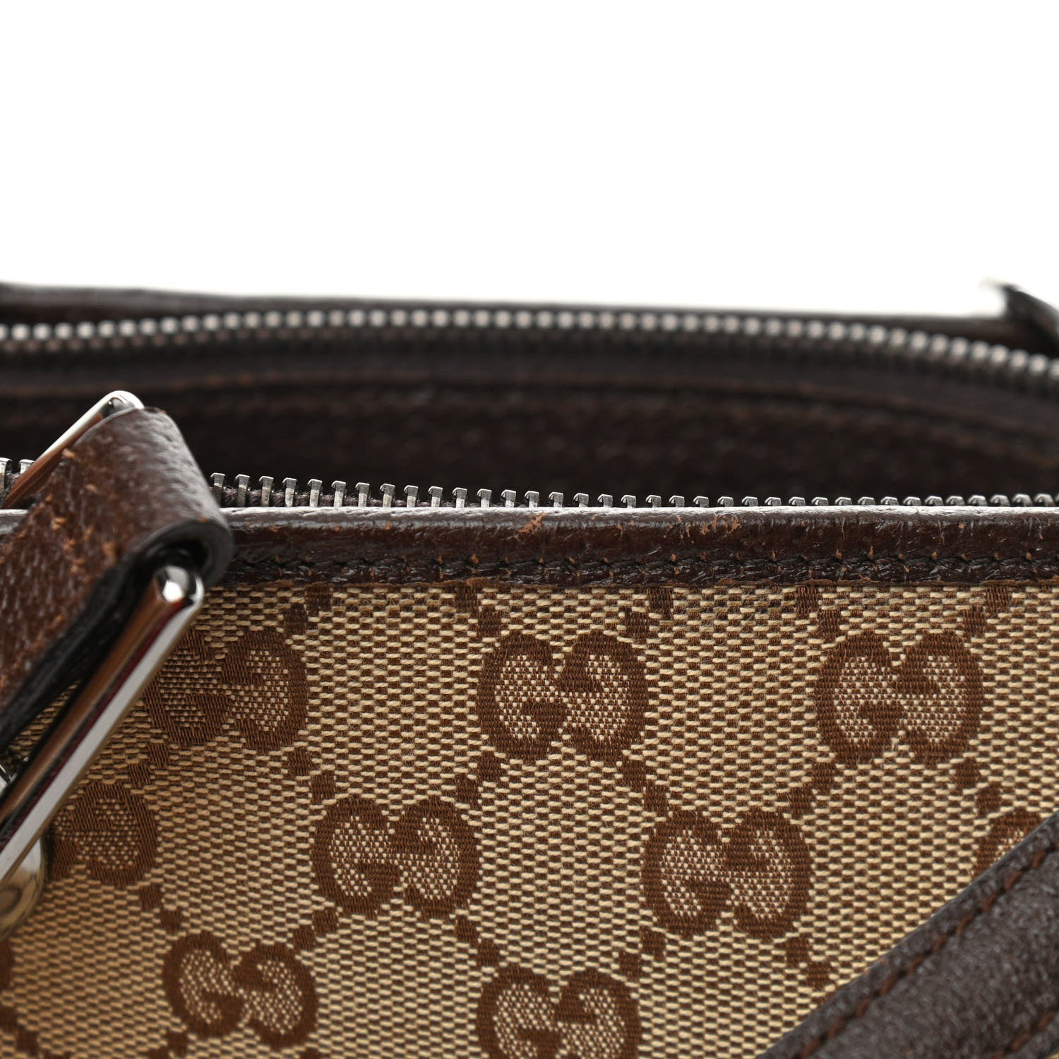 Gucci Monogram Eclipse Tote Brown 13 of 15