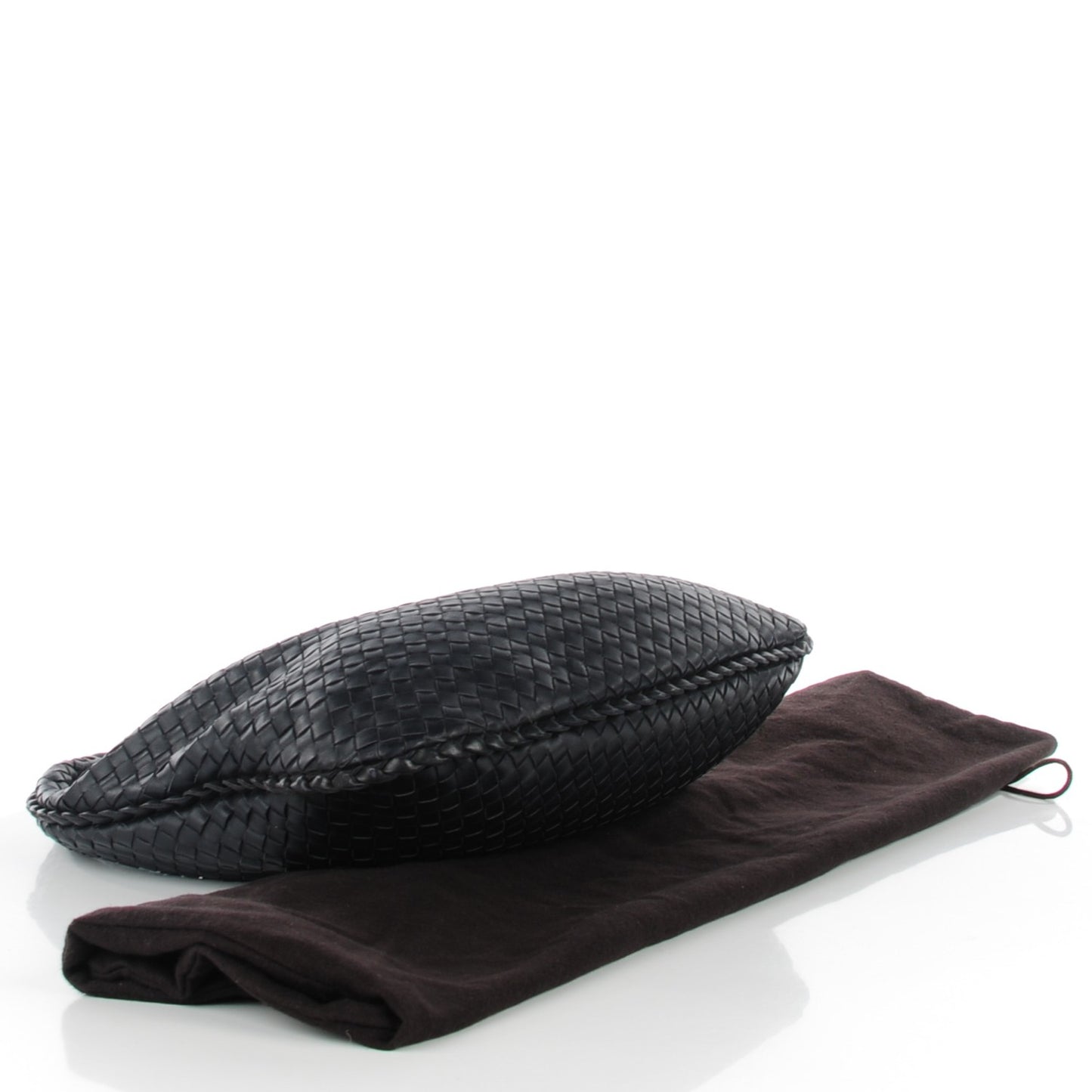 Nappa Intrecciato Medium Veneta Hobo Tourmaline
