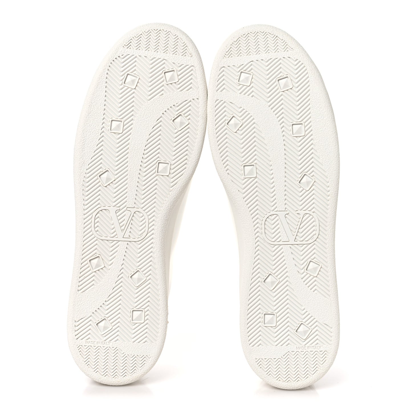 Calfskin Mens Backnet Sneakers 43.5 White