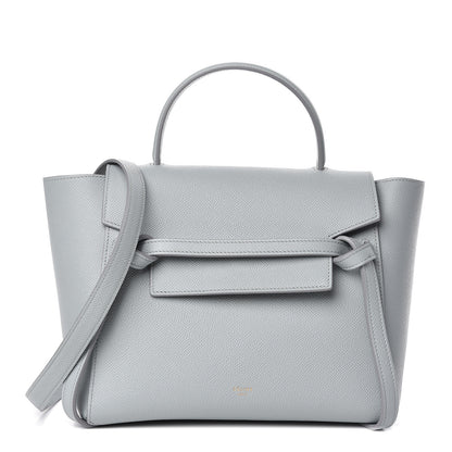 Celine Grained Calfskin Micro Belt Bag Cloud 1 of 10