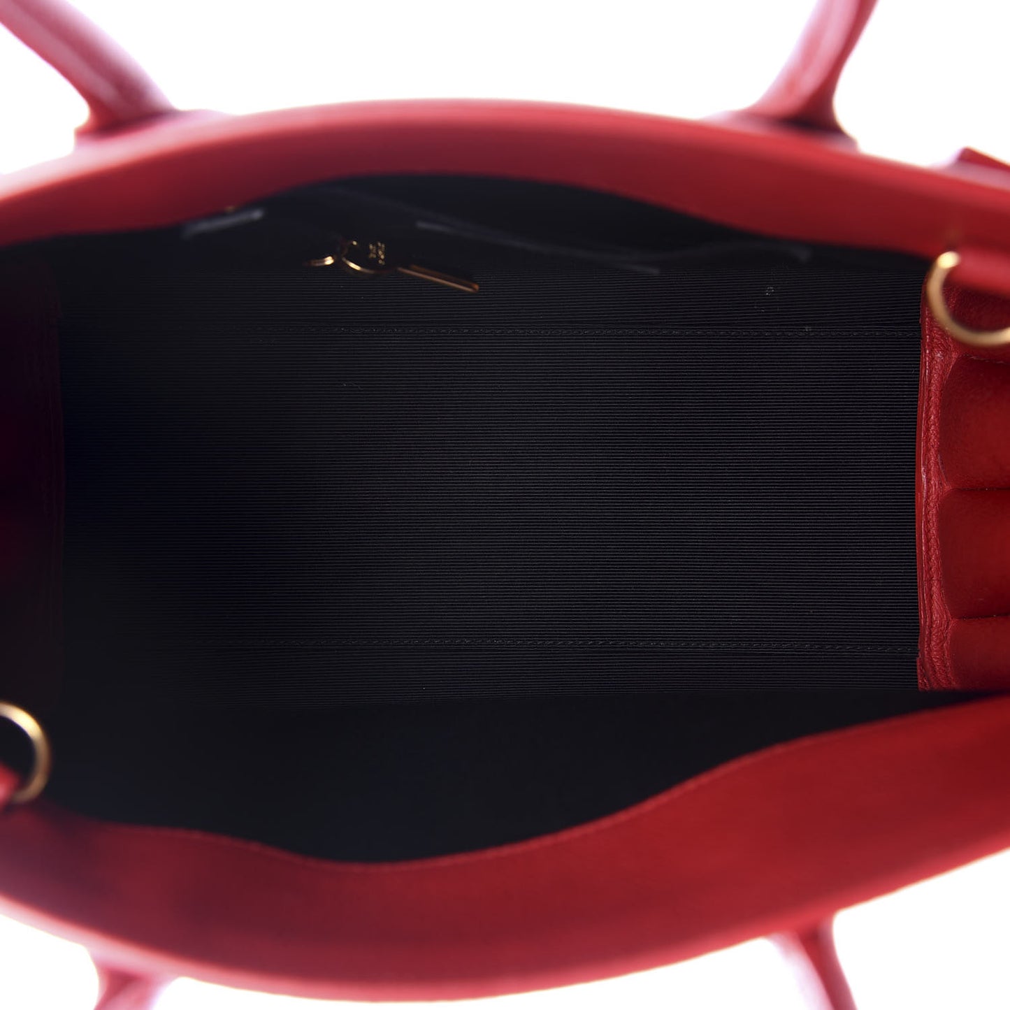 Grained Calfskin Baby Sac De Jour Lipstick Red
