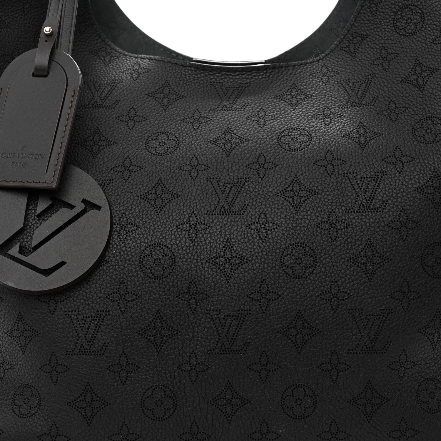 Louis Vuitton Mahina Carmel Hobo Black 6 of 8