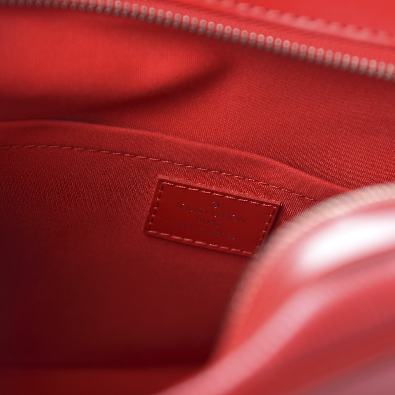 Louis Vuitton Epi Bowling Montaigne PM Rouge 8 of 9