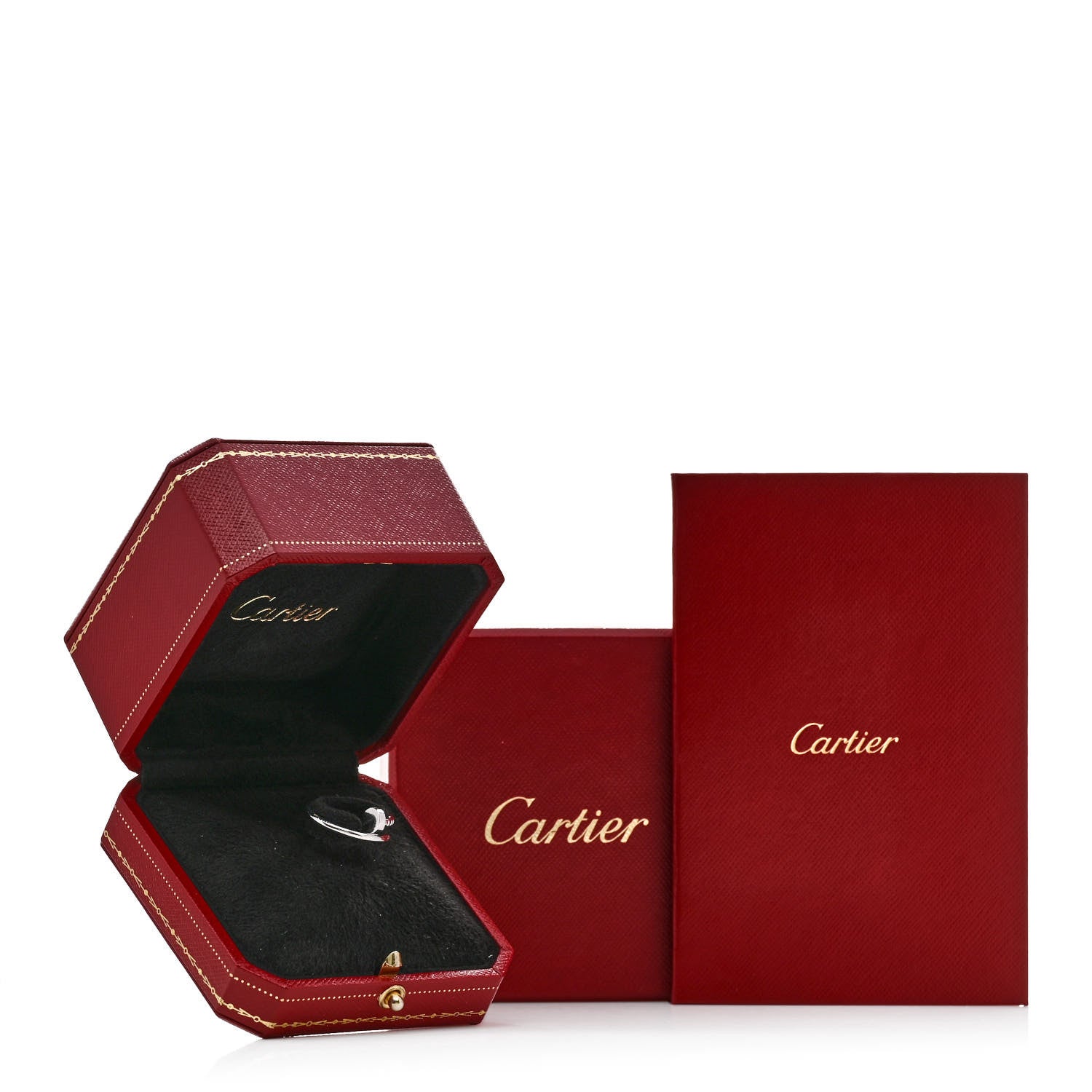 Cartier 18K White Gold Small Juste Un Clou Ring 49 5 6 of 6