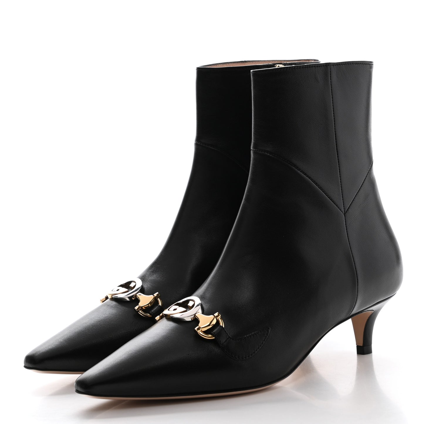 Nappa Zumi Mid Ankle Boots 36 Black
