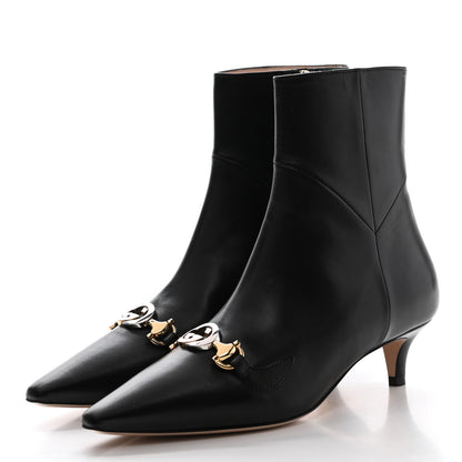 Gucci Nappa Zumi Mid Ankle Boots 36 Black 3 of 8
