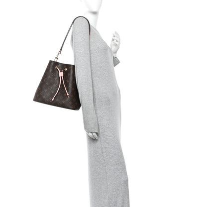 Louis Vuitton Monogram Neonoe MM Rose Poudre 2 of 12