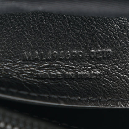 Saint Laurent Calfskin Y Quilted Monogram Monochrome Small Loulou Chain Satchel Black 7 of 12