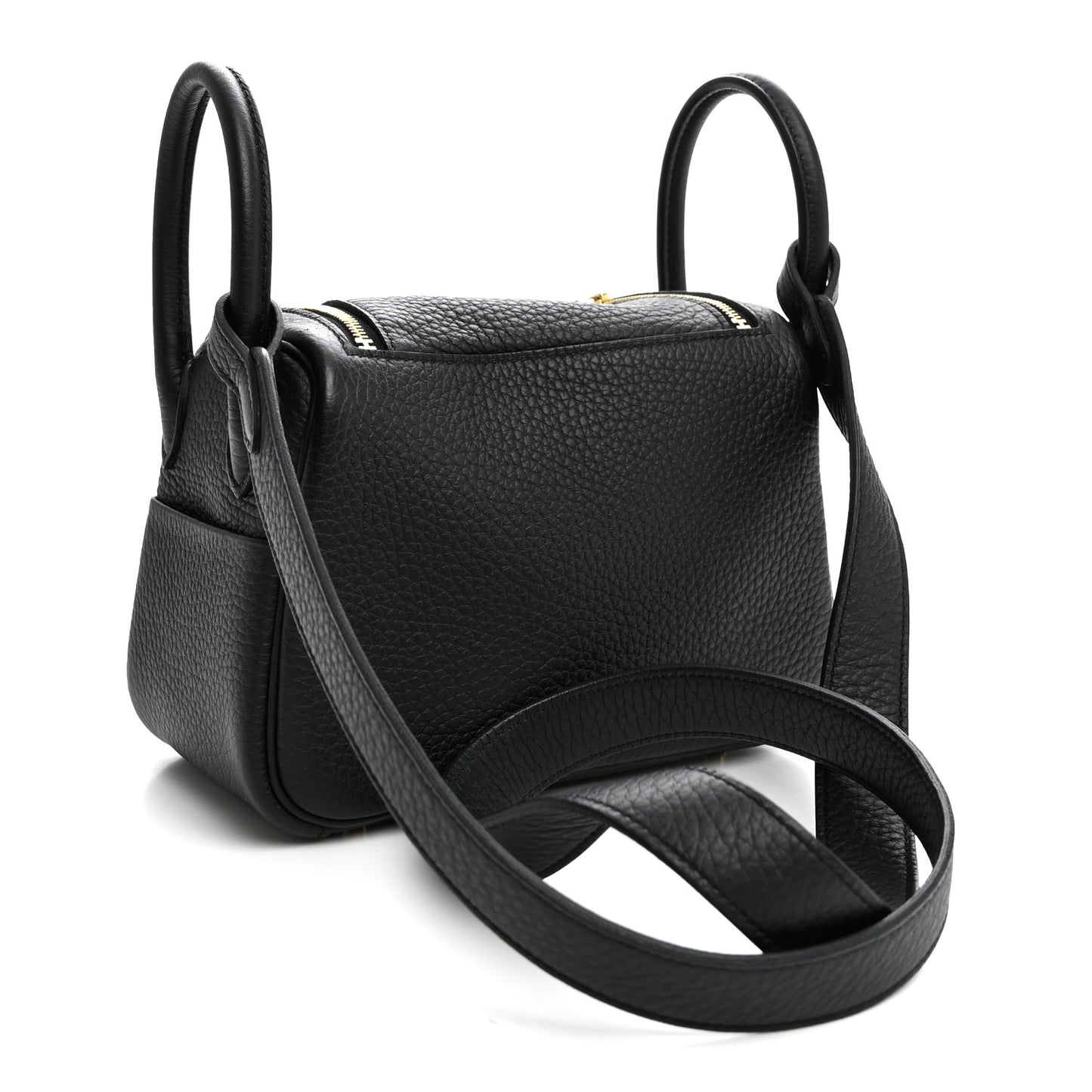 Taurillon Clemence Mini Lindy 20 Black