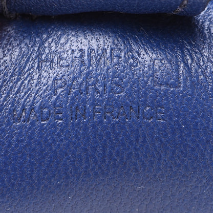 Hermes Milo Lambskin Matte Alligator Touch Grigri Rodeo Horse Bag Charm PM Bleu Saphir Marine 3 of 5
