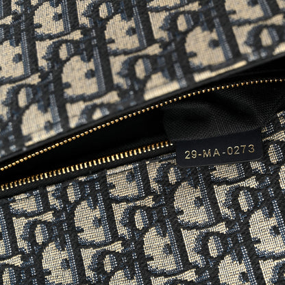 Christian Dior Oblique 30 Montaigne Flap Bag Blue 7 of 10