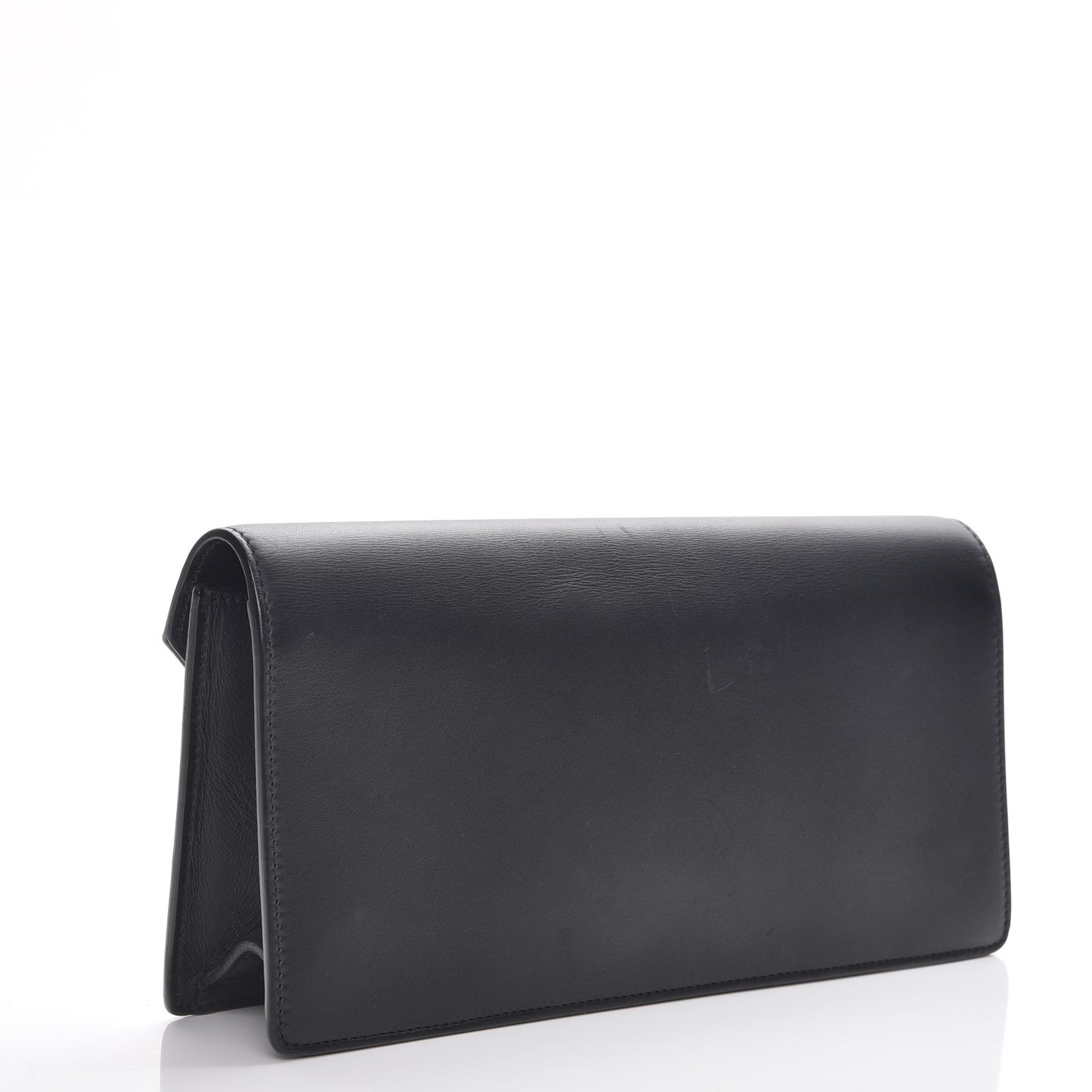 Calfskin Classic Betty Clutch Black