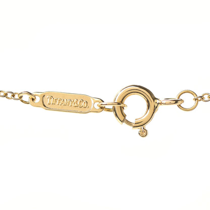 Tiffany 18K Yellow Gold Platinum Diamond Cruciform Cross Pendant Necklace 5 of 6