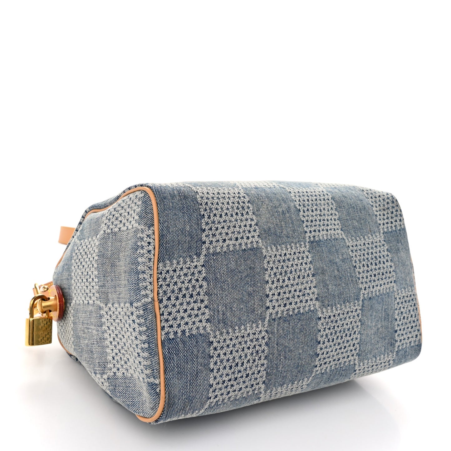 Damier Denim 3D Speedy Bandouliere 25 Bleu