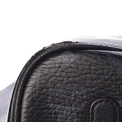 MCM Visetos Large Liz Reversible Shopper Tote Black 19 of 24