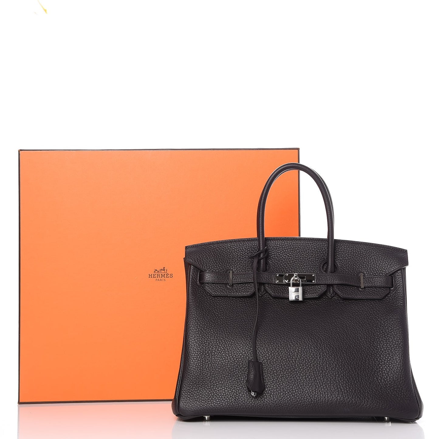 Taurillon Clemence Birkin 35 Prunoir