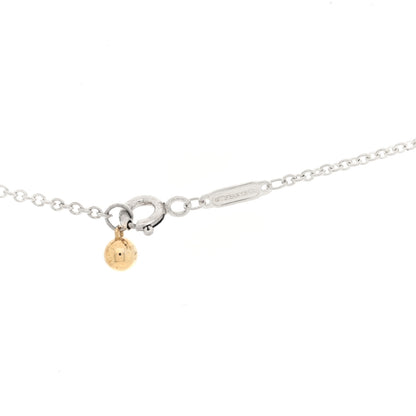 Tiffany Sterling Silver 18K Rose Gold Yellow Quartz Return to Tiffany Love Bugs Ladybug Necklace 5 of 6