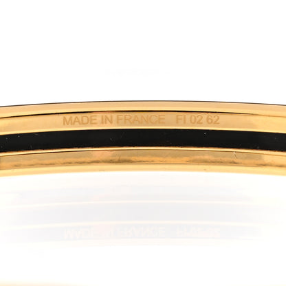 Hermes Enamel Uni Bangle Black 5 of 5