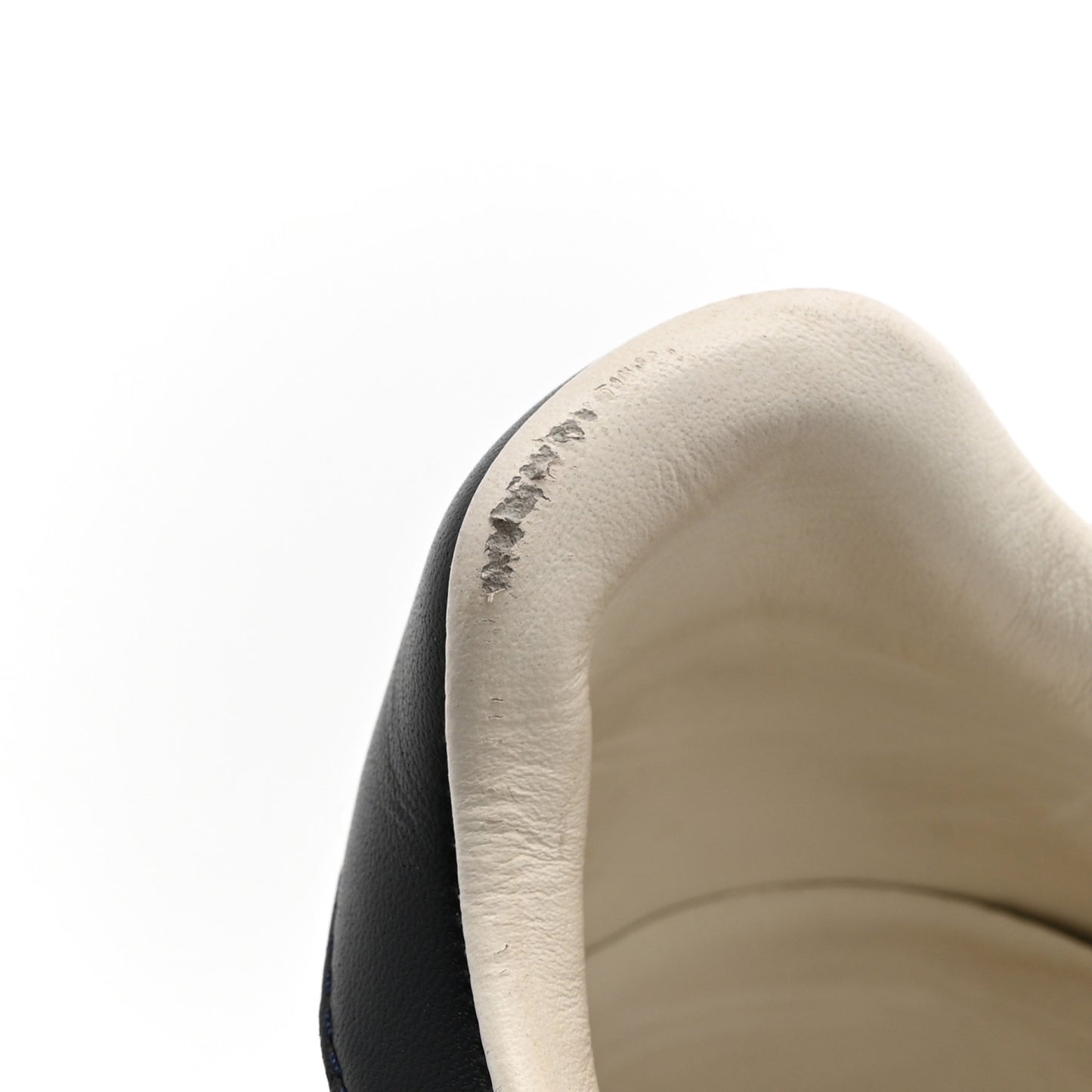 Denim Monogram Debossed Time Out Sneakers 38 Blue