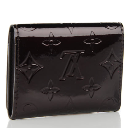 Louis Vuitton Vernis Business Card Holder Amarante 3 of 7