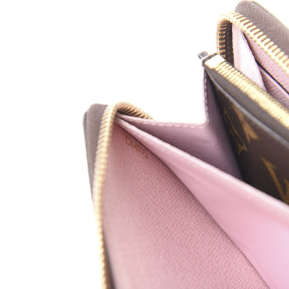 Louis Vuitton Monogram Clemence Wallet Rose Ballerine 9 of 11