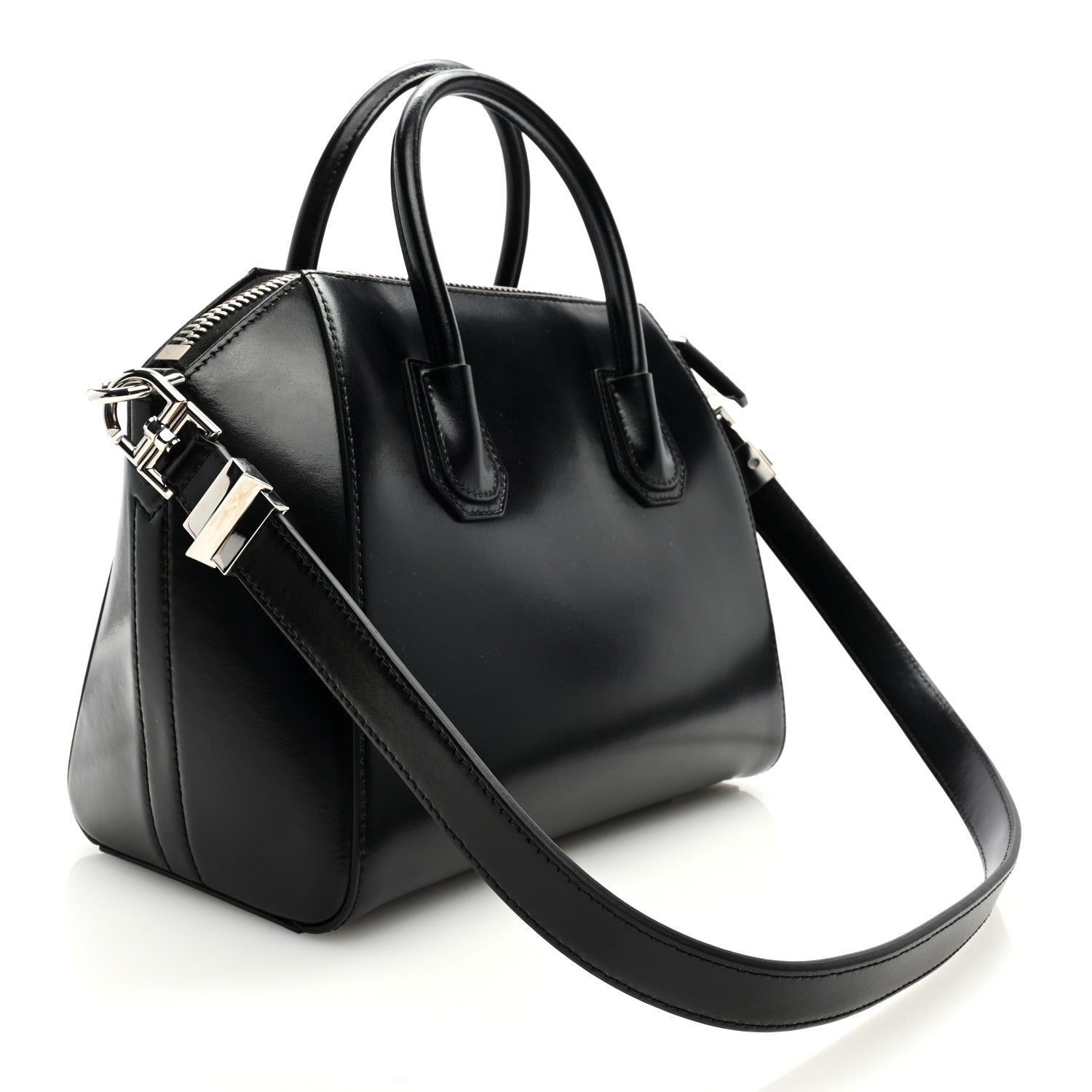 Givenchy Shiny Lord Calfskin Small Antigona Black 3 of 8