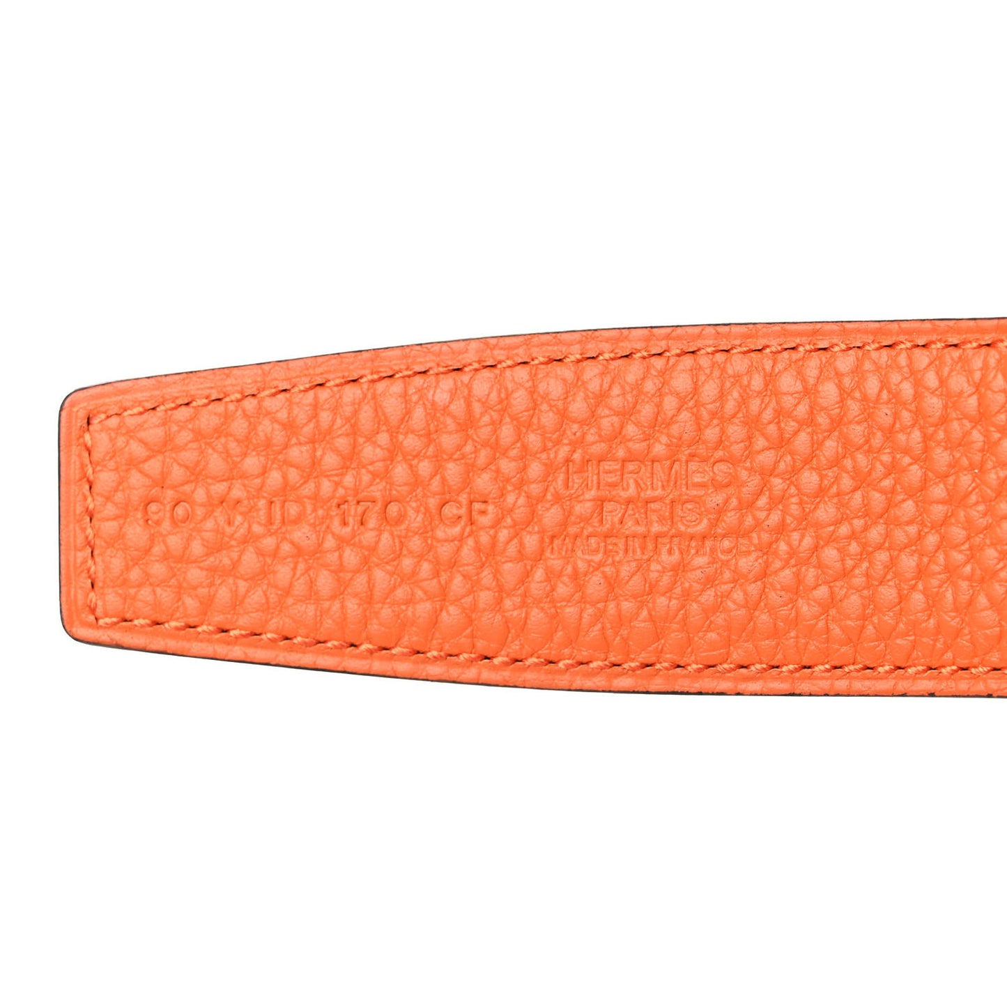 Box Togo 32mm Belt Strap 90 Black Orange