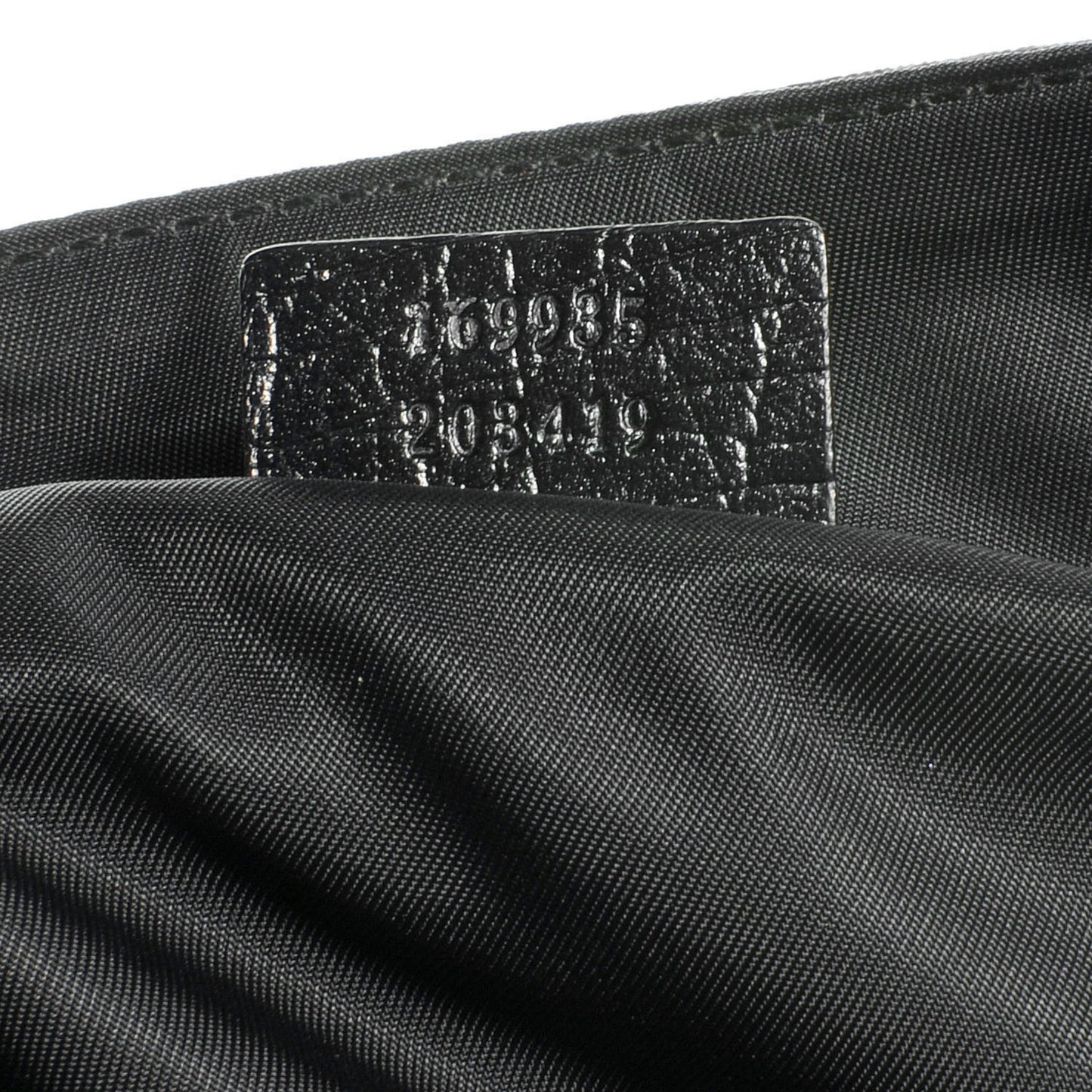 GG Plus Monogram Medium Flap Messenger Bag Black