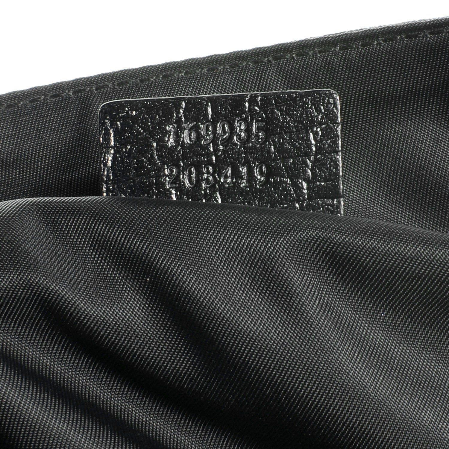 Gucci GG Plus Monogram Medium Flap Messenger Bag Black 6 of 8