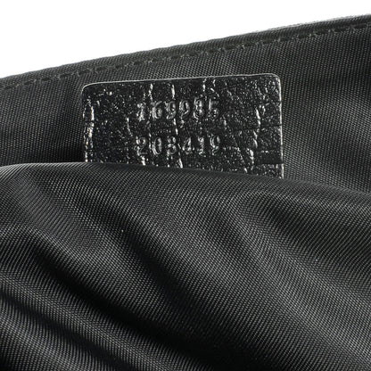 Gucci GG Plus Monogram Medium Flap Messenger Bag Black 6 of 8