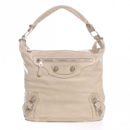 Balenciaga Agneau Giant 21 Silver Hardware Day Hobo Praline 1 of 7