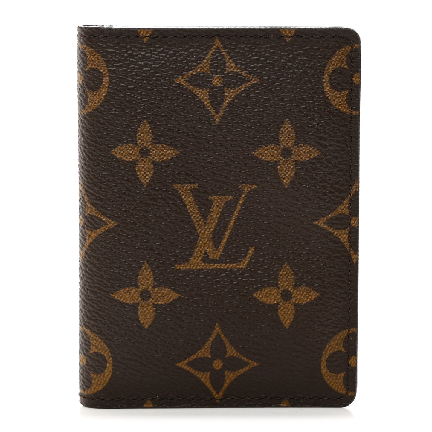 LOUIS VUITTON Monogram Porte-Cartes Pass Vertical Card Holder