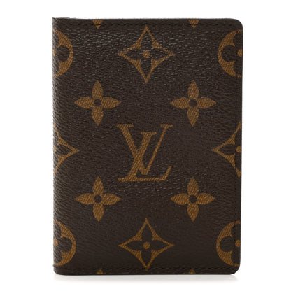 Louis Vuitton LOUIS VUITTON Monogram Porte-Cartes Pass Vertical Card Holder 1 of 7