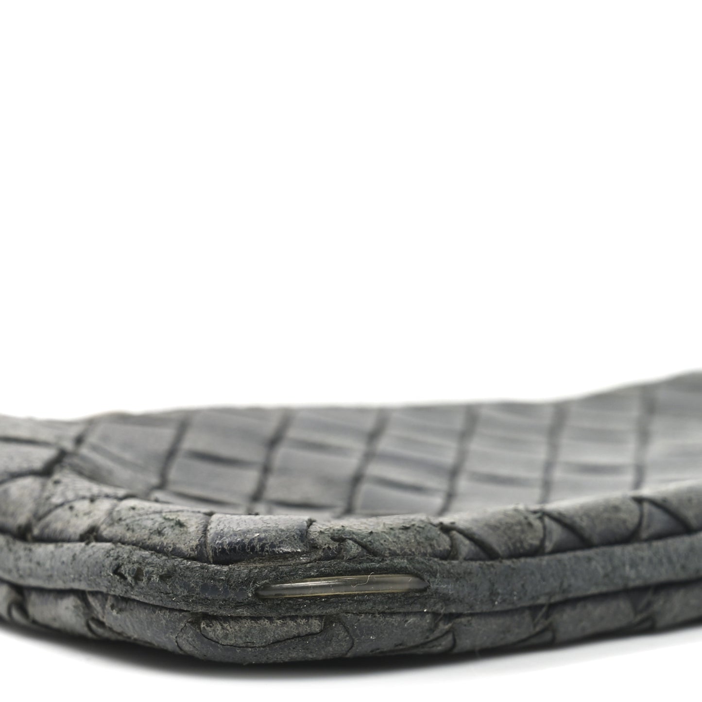 Nappa Intrecciato Key Case Black