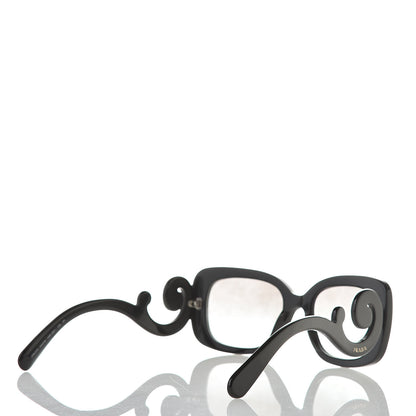 Prada Acetate Baroque Sunglasses SPR 27O Black 4 of 8