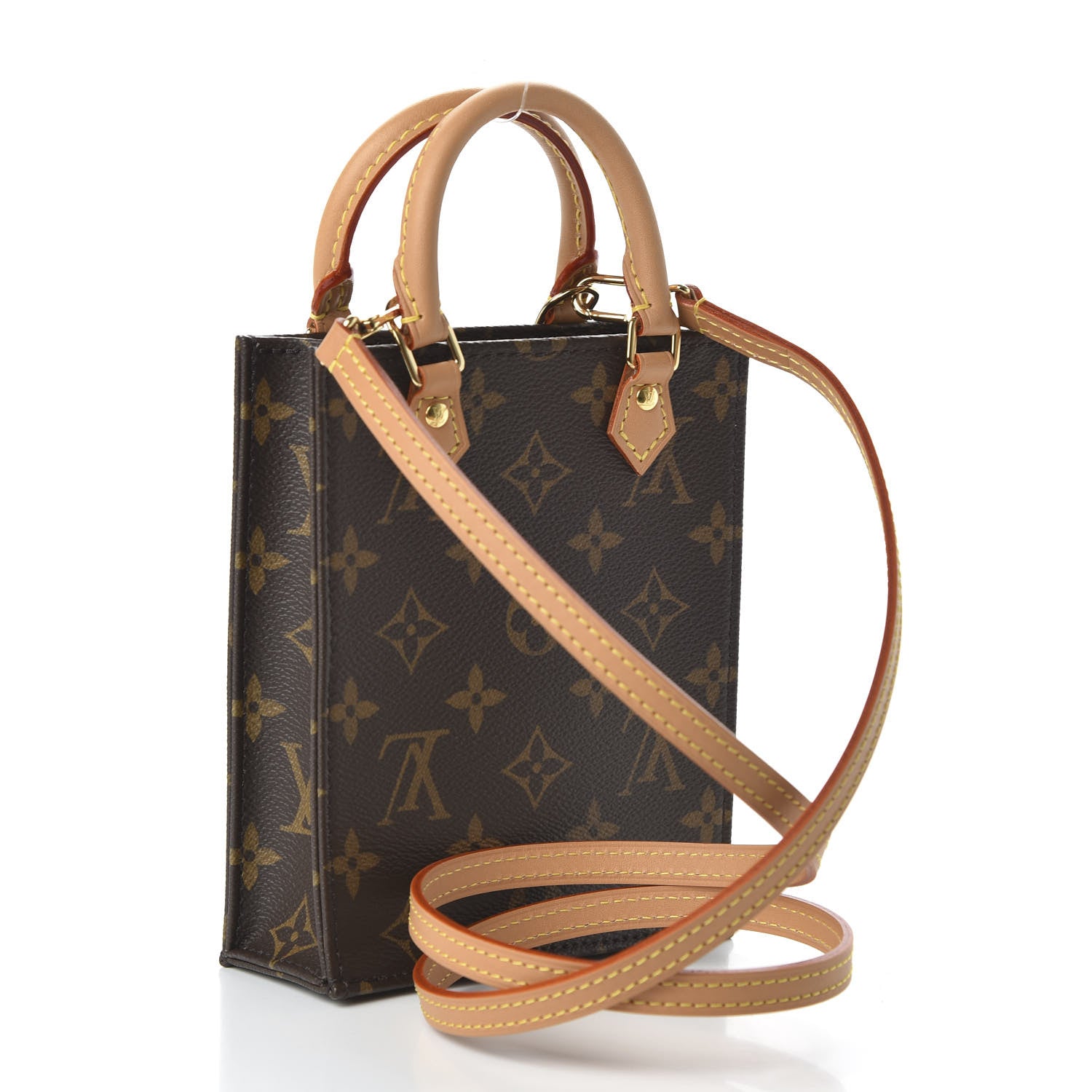 Louis Vuitton Monogram Petit Sac Plat 3 of 10