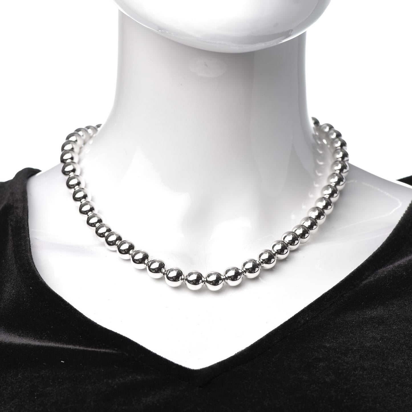 Sterling Silver 10mm HardWear Ball Necklace