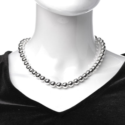 Tiffany Sterling Silver 10mm HardWear Ball Necklace 2 of 5