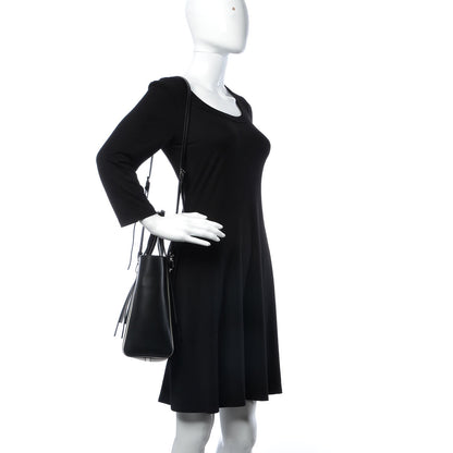 Prada Grace Lux Light Small Ouverture Shoulder Bag Black White 3 of 14