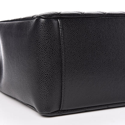 Chanel Caviar Quilted Grand Shopping Tote GST Black 9 of 11
