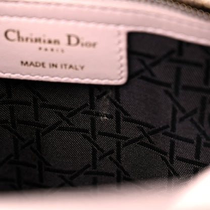 Christian Dior Lambskin Cannage Medium Lady Dior Light Pink 7 of 12