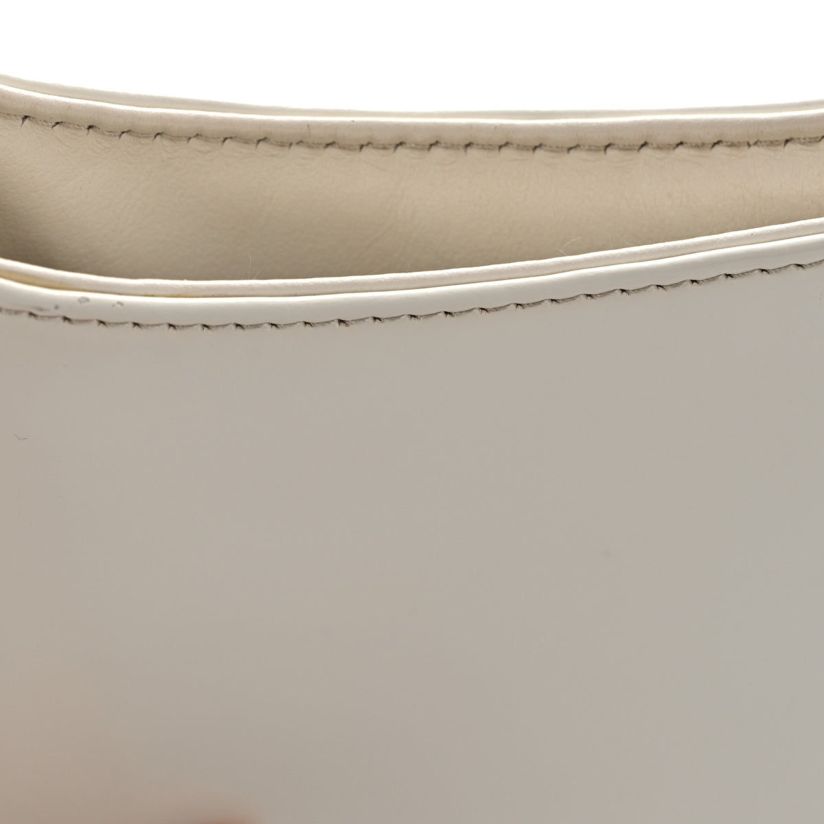 Spazzolato Cleo Shoulder Bag White