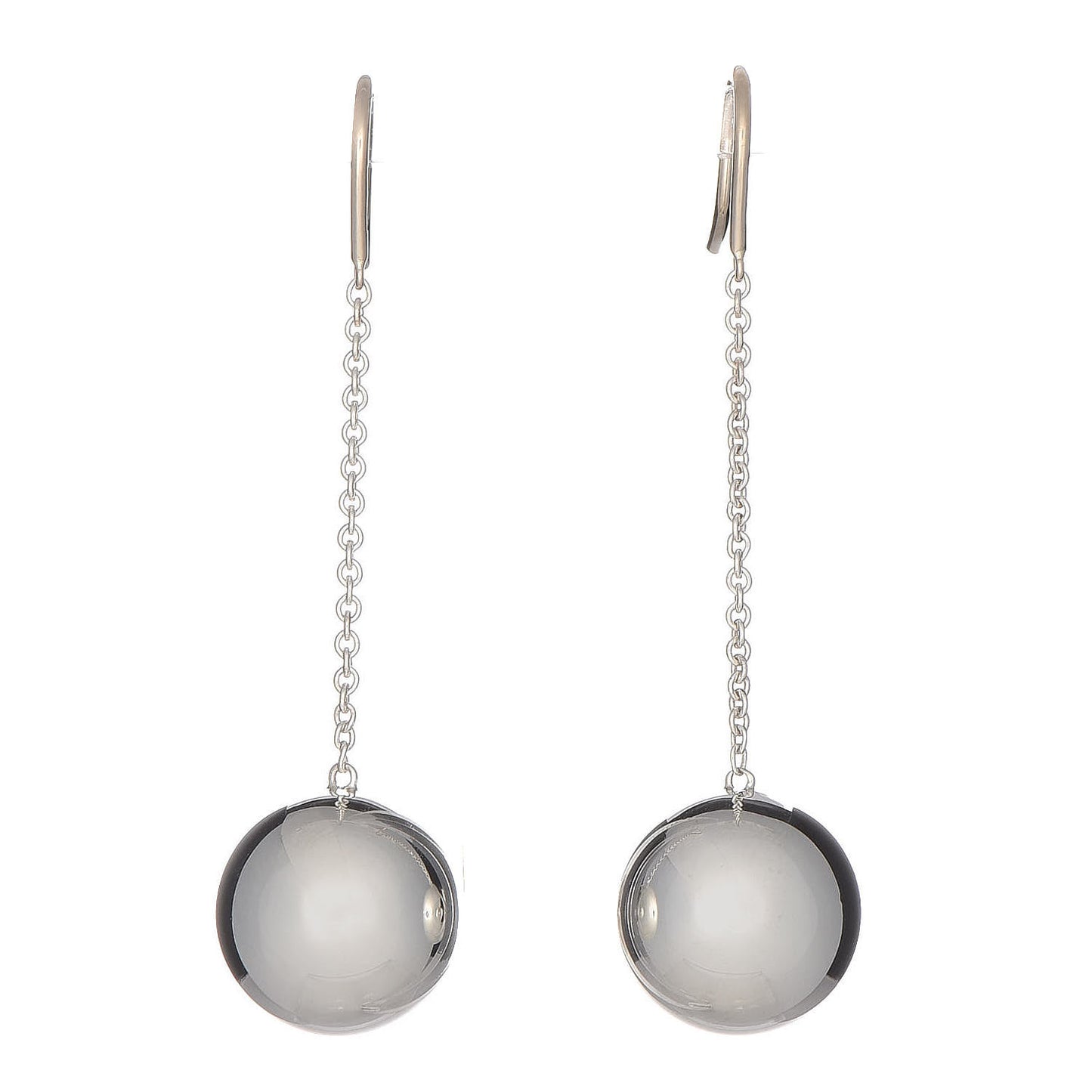 Sterling Silver 14mm HardWear Ball Hook Earrings