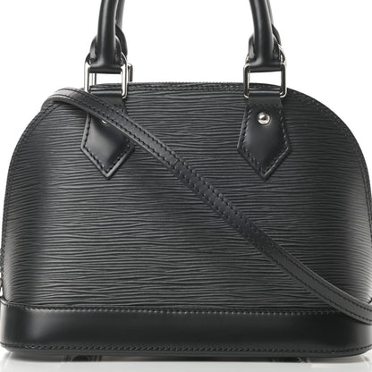 Louis Vuitton Epi Alma BB Black 8 of 10