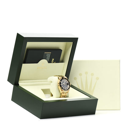 Rolex 18K Yellow Gold 40mm Submariner Date Watch Black 116618LN 8 of 8