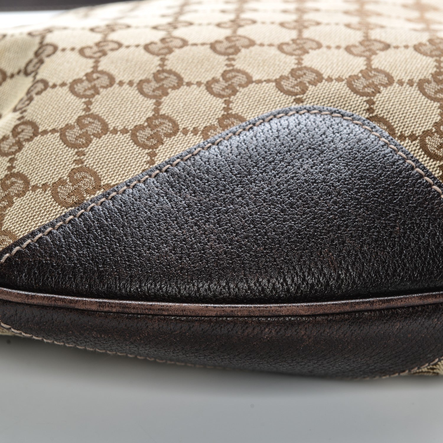 Gucci Monogram Large Princy Hobo Dark Brown 9 of 9
