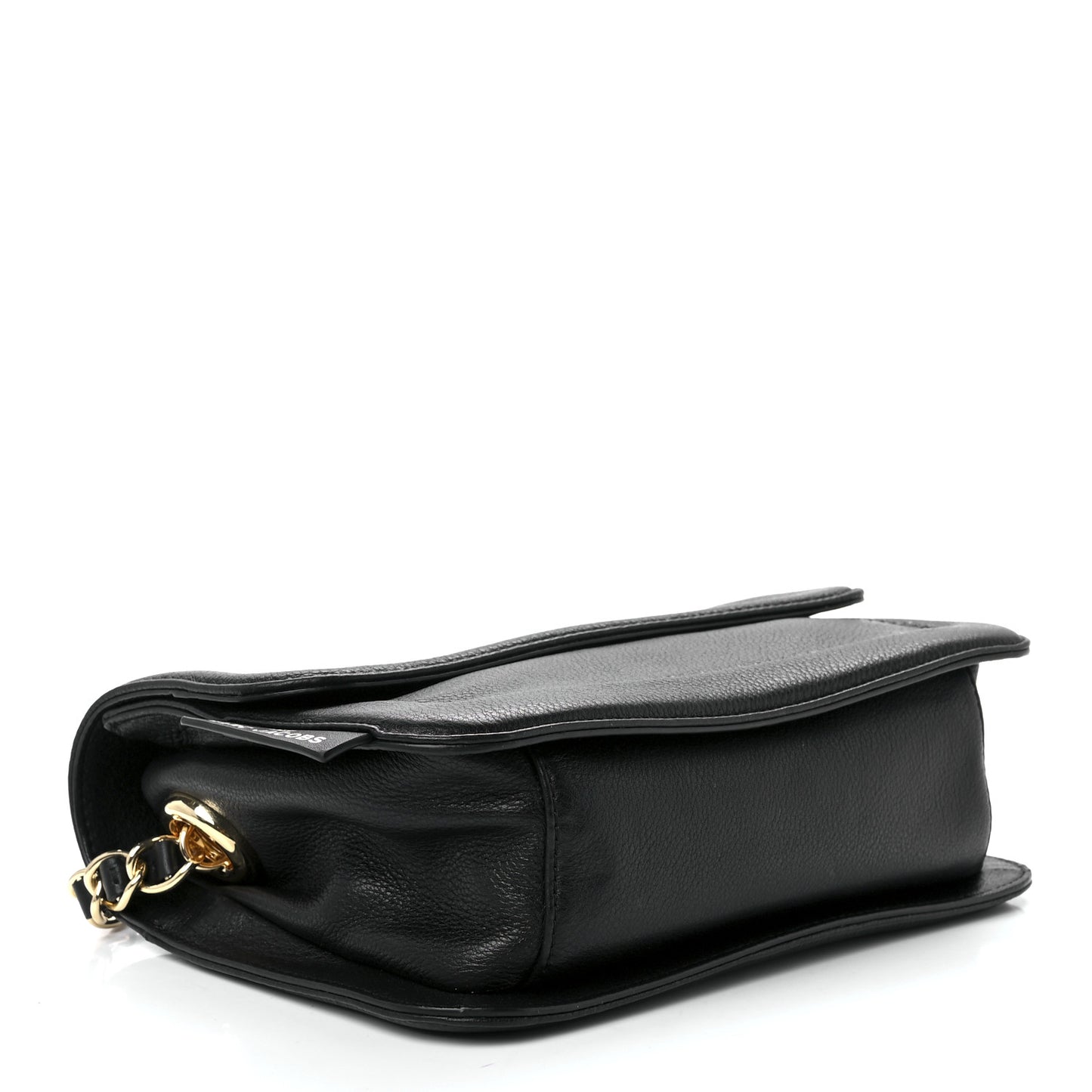 Calfskin The Mini Cushion Bag Black