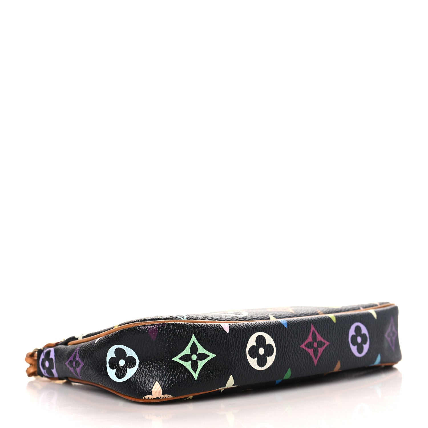 Louis Vuitton Monogram Multicolor Pochette Accessories Black 4 of 8